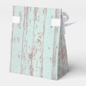 Kleine pompoen Herfst rustieke 1e verjaardag Bedankdoosjes (Achterkant)