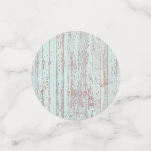 Kleine pompoen Herfst rustieke 1e verjaardag Confetti (Kleine voorkant)