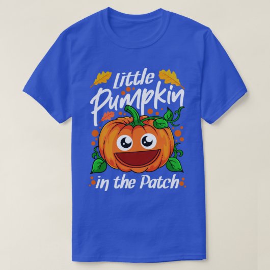 Kleine pompoen in de pleister Halloween2 T-shirt (Design voorkant)