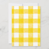 Kleine pompoen is op weg naar de Thanksgiving Kaart (Achterkant)