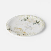 Kleine pompoen is op weg naar papier Bord (Gekanteld)