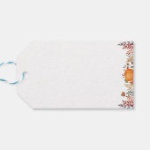 Kleine Pompoen Jongen Baby shower Gift Labels Cadeaulabel (Achterkant Horizontaal)