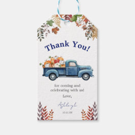 Kleine Pompoen Jongen Baby shower Gift Labels Cadeaulabel