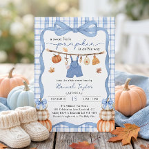 Kleine Pompoen Jongenskleren Herfst Baby Shower