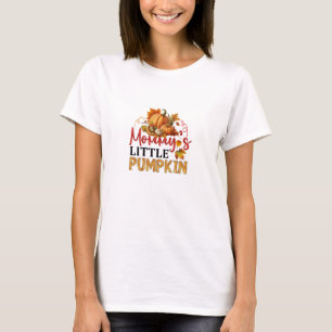 Kleine Pompoen Komt Er Aan Herfst Baby Shower T-shirt