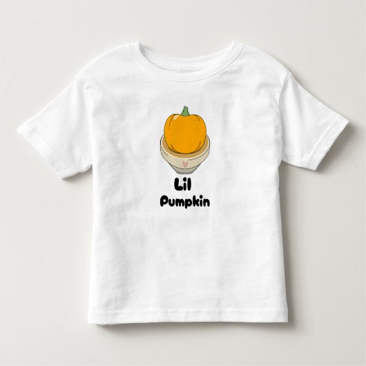 Kleine Pompoen/Lil Pumpkin Kinder Shirts (Voorkant)