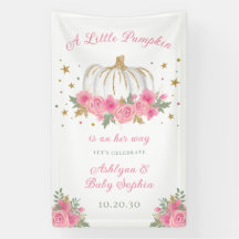 Kleine Pompoen Meisje Baby Shower