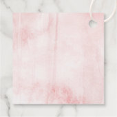 Kleine pompoen meisjes 2e verjaardag bedankjes labels (Achterkant)