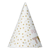 Kleine pompoen meisjes 2e verjaardag feesthoedjes (Links)