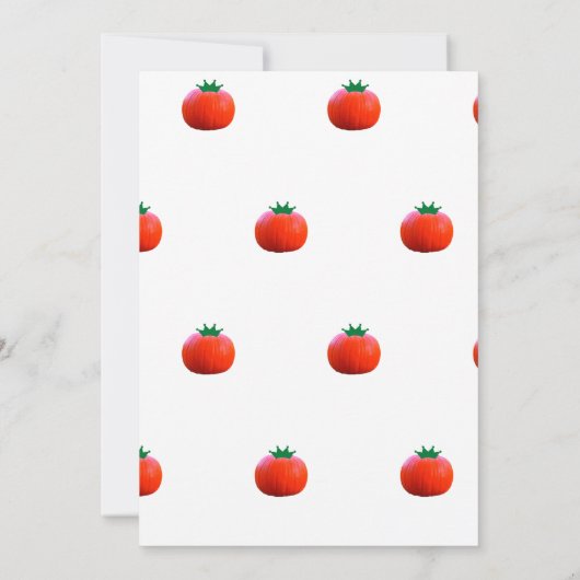 Kleine pompoen op de weg Schattigee Herfst Baby sh Kaart (Achterkant)