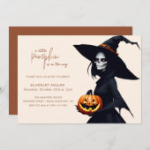 Kleine Pompoen op weg Baby shower Uitnodiging (Voorkant / Achterkant)