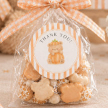 Kleine Pompoen Op Weg Beer Baby Shower