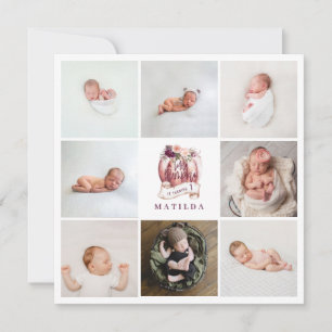 kleine pompoen paarse verjaardag multi-foto