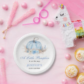 Kleine Pompoen Papieren Bordje (Feest)