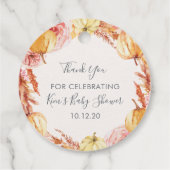 Kleine pompoen Pop het als ze poppen wijn labels (Achterkant)