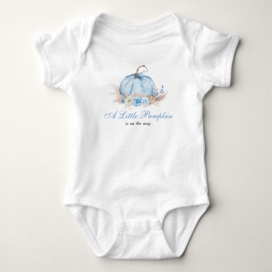 Kleine Pompoen Romper (Voorkant)