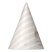 Kleine Pompoen Roze Bow Rozen 1e Elegante Verjaard Feesthoedjes (Links)