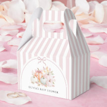 Kleine Pompoen Roze Strik Baby Shower