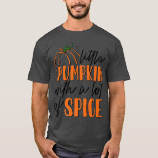 Kleine pompoen van AdrL met veel kruidenherfst T-shirt