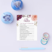 Kleine pompoen waterverf baby shower flyer (Enkel)