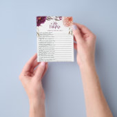 Kleine pompoen waterverf baby shower flyer (Hand)