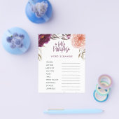 Kleine pompoen waterverf baby shower flyer (Enkel)