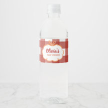 Kleine Pompoen Whimsical Plaid Lint Baby Shower