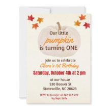 kleine pompoen wordt EEN