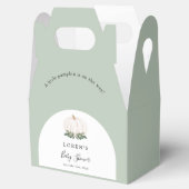 Kleine pompoen zijn onderweg naar Baby shower Bedankdoosjes (Geopend)