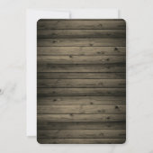 Kleine pompoenbloemen Lijst Baby shower Kaart (Achterkant)