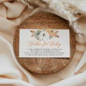 Kleine pompoenboeken voor Baby shower voor Baby Informatiekaartje