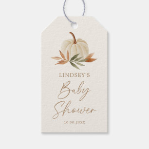 Kleine pompoenen Baby shower Gift Labels Cadeaulabel