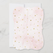 Kleine pompoenen Baby shower Kaart (Achterkant)