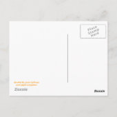 Kleine pompoenen Briefkaart (Achterkant)