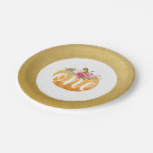 Kleine pompoenen Herfst Papieren Borden Papieren Bordje (Gekanteld)