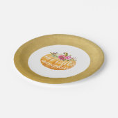 Kleine pompoenen Herfst Papieren Borden Papieren Bordje (Gekanteld)