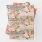 Kleine pompoenen inpakpapier vel (In situ)