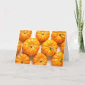 Kleine pompoenen kaart (Voorkant)
