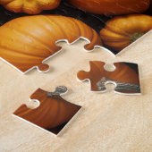 Kleine pompoenen voor Halloween Legpuzzel (Zijkant)