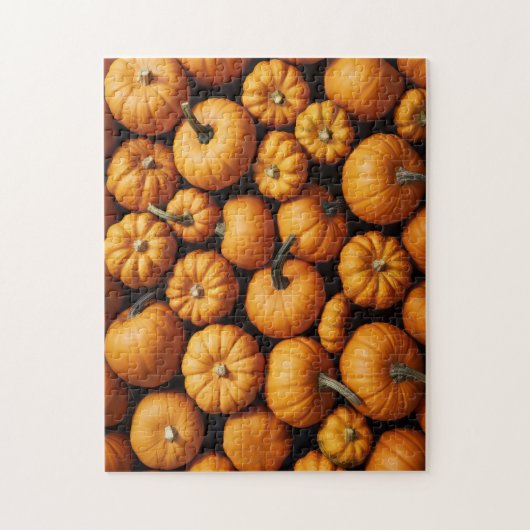 Kleine pompoenen voor Halloween Legpuzzel (Verticaal)