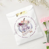 Kleine pompoenen waterverf herfst baby shower eetb bedankzakje (Gezegeld)