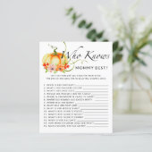 Kleine pompoenfloral die het beste bij mama weet (Staand voorkant)