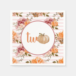 Kleine pompoenservetten Onze kleine pompoen is twe Servet