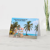 Kleine Pony en eenhoorns Kaart (Achterkant)