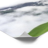 Kleine Pony en eenhoorns Poster (Hoek)