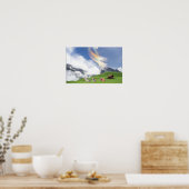 Kleine Pony en eenhoorns Poster (Keuken)