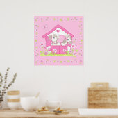 Kleine pony's poster (Keuken)