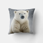 Kleine poolbeer kussen (Achterkant)