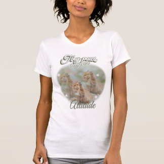 Kleine pootjes, grote attitude t-shirt