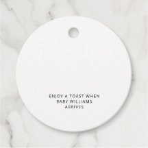 Kleine Pop als ze baby shower pop